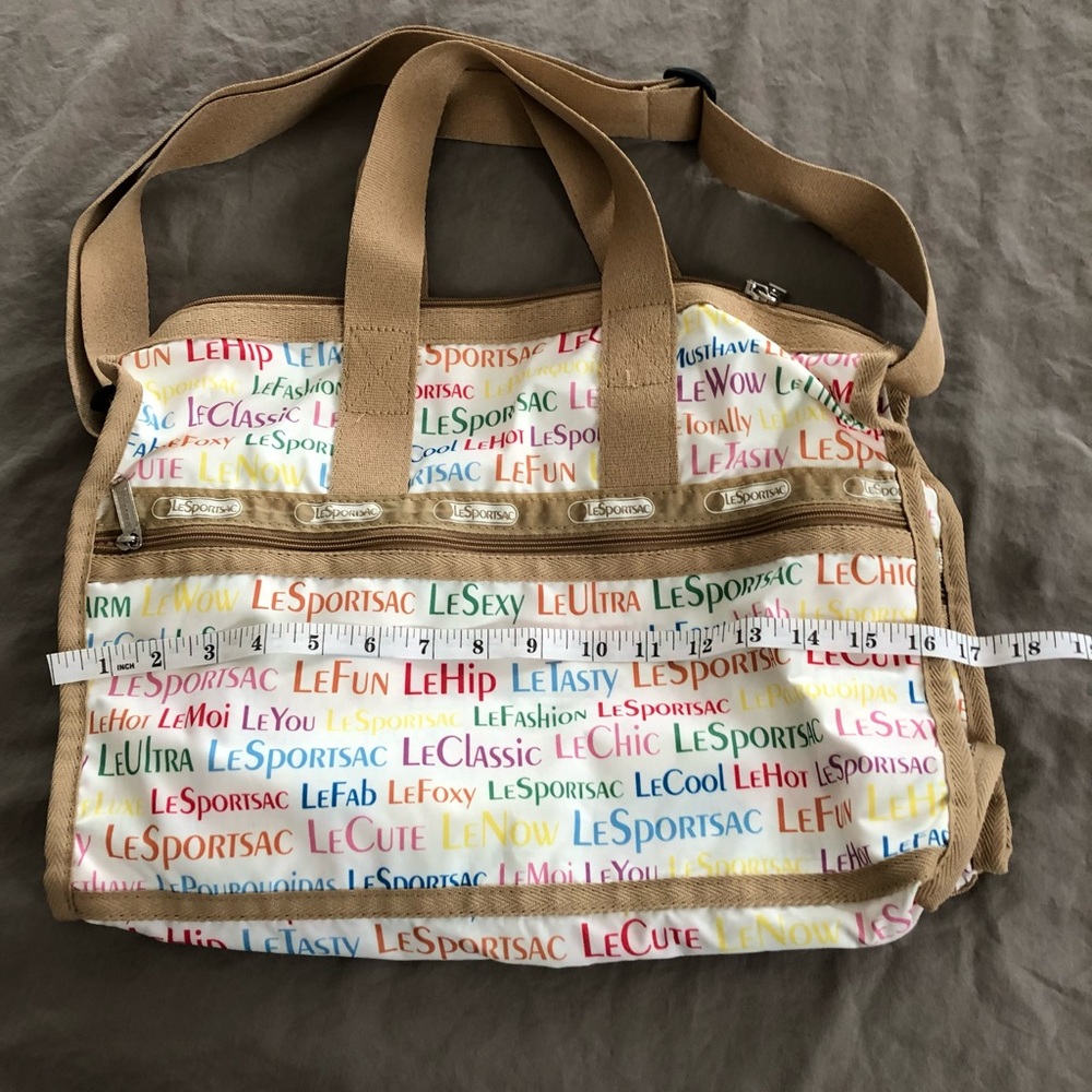 Le Sportsac Beach/Overnight Bag and Pouch